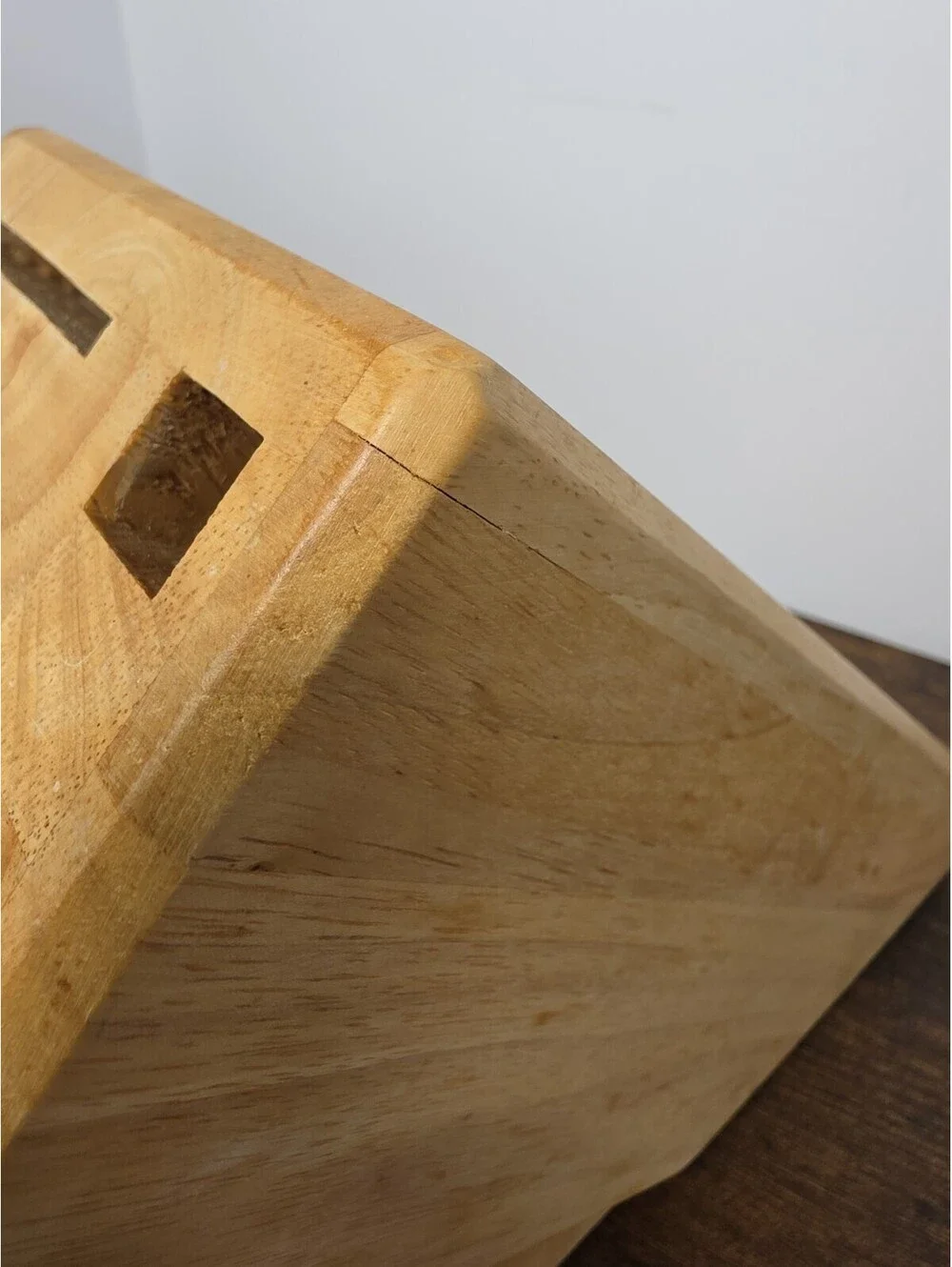 Vintage Chicago Cutlery Knife Block (No Knives Included)
